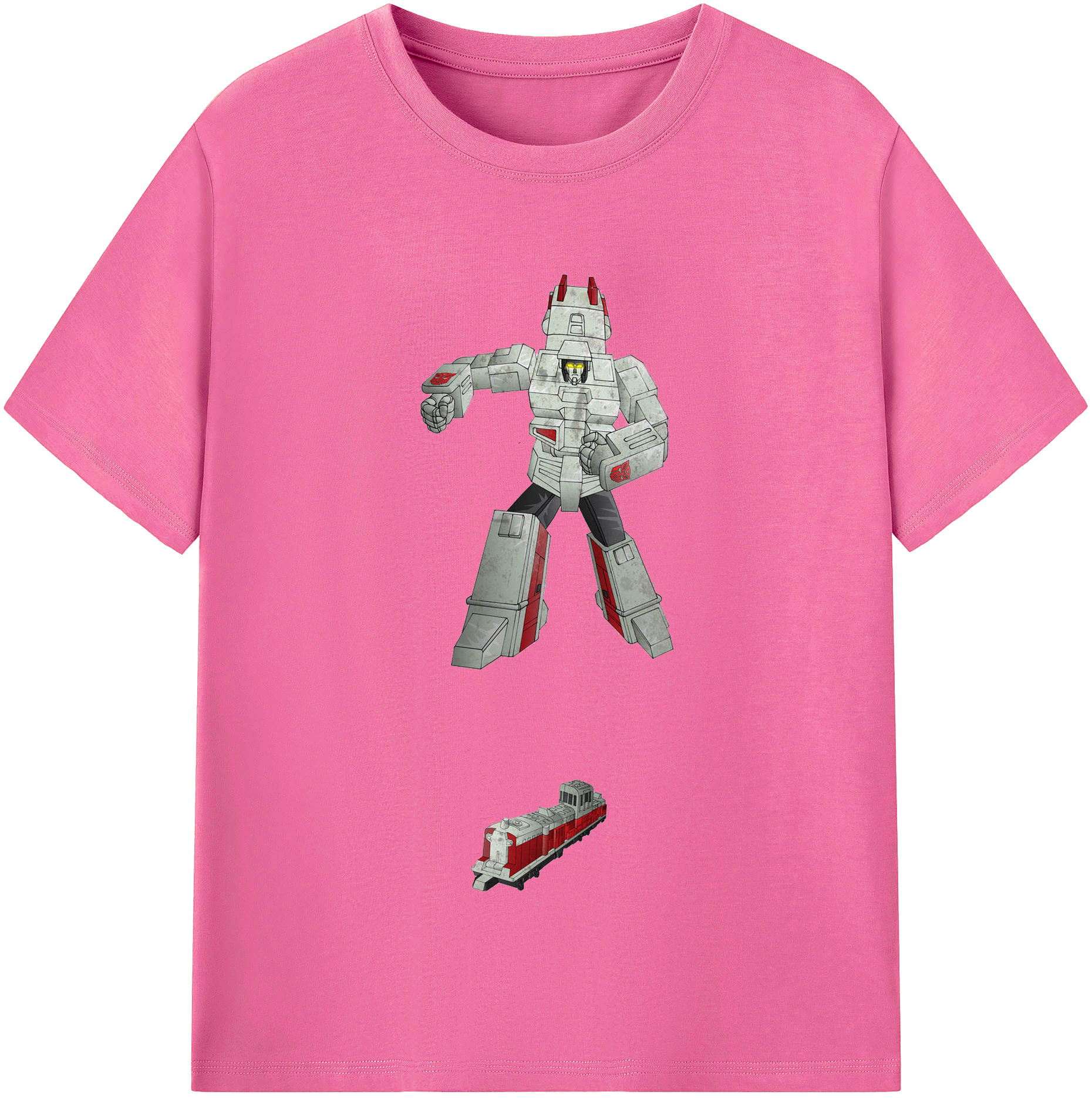 （画像用）  レディースカジュアルプリントTシャツ（綿100％）